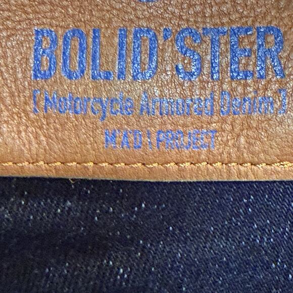 Bolid-ster Motorcycle Armalith Jeans No.011911 EU 40 US 29x32 Tapered Leg‎ - Picture 14 of 16